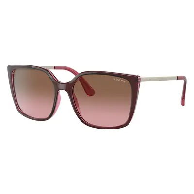 Vogue Eyewear Woman Sunglass VO5353S - Frame color: Top Red On Transparent Pink, Lens color: Pi