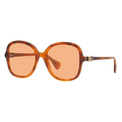 Gucci Woman Sunglass GG1178S - Frame color: Tortoise, Lens color: Orange