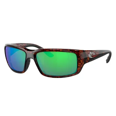 Costa Man Sunglass 6S9006 Fantail - Frame color: Tortoise, Lens color: Green Mirror