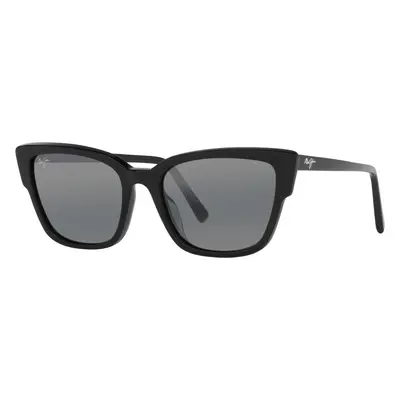 Maui Jim Woman Sunglass Kou - Frame color: Black Shiny, Lens color: Neutral Grey Polarized