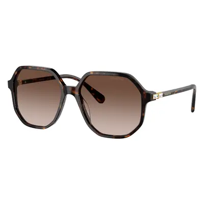 Swarovski Woman Sunglass SK6003 - Frame color: Havana, Lens color: Brown Gradient