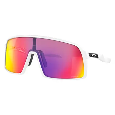 Oakley Unisex Sunglass OO9406 Sutro - Frame color: Matte White, Lens color: Prizm Road