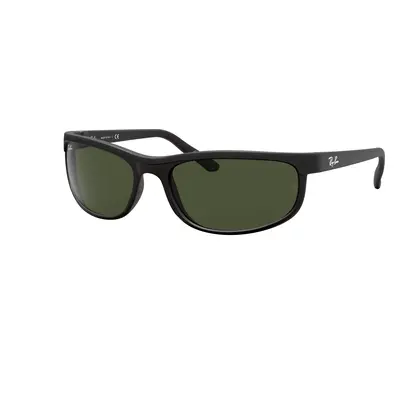 Ray-Ban Unisex Sunglass RB2027 Predator 2 - Frame color: Black, Lens color: G-15 Green