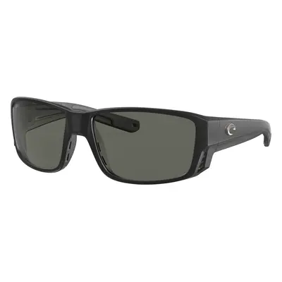 Costa Man Sunglass 6S9105 Tuna Alley PRO - Frame color: Matte Black, Lens color: Gray