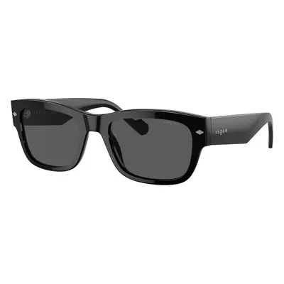 Vogue Eyewear Man Sunglass VO5530S - Frame color: Black, Lens color: Dark Grey