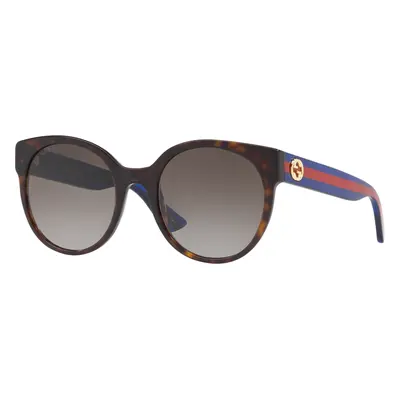 Gucci Woman Sunglass GG0035SN - Frame color: Brown, Lens color: Brown