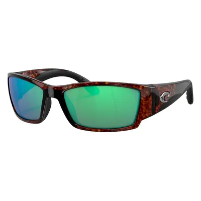 Costa Man Sunglass 6S9057 Corbina - Frame color: Tortoise, Lens color: Green Mirror