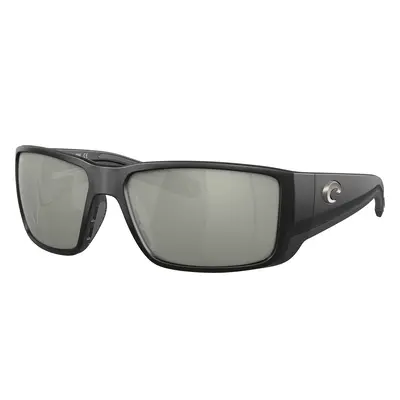 Costa Man Sunglass 6S9078 Blackfin PRO - Frame color: Matte Black, Lens color: Gray Silver Mirr