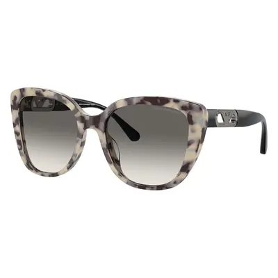 Emporio Armani Woman Sunglass EA4214U - Frame color: Shiny Havana Cream, Lens color: Gradient G