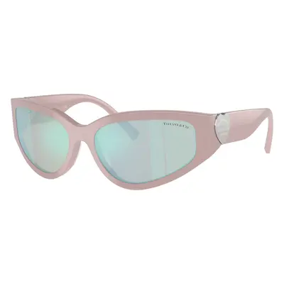 Tiffany & Co. Woman Sunglass TF4217 - Frame color: Dusty Pink, Lens color: Light Brown Blue