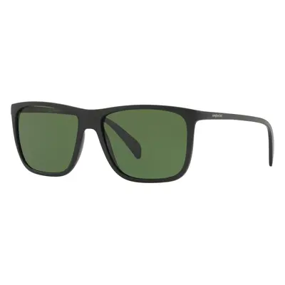 Sunglass Hut Collection Man Sunglass HU2004 - Frame color: Matte Black, Lens color: Polarized G