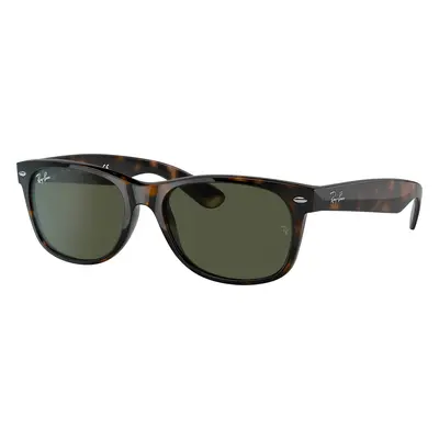 Ray-Ban Unisex Sunglass RB2132 New Wayfarer Classic - Frame color: Tortoise, Lens color: G-15 G