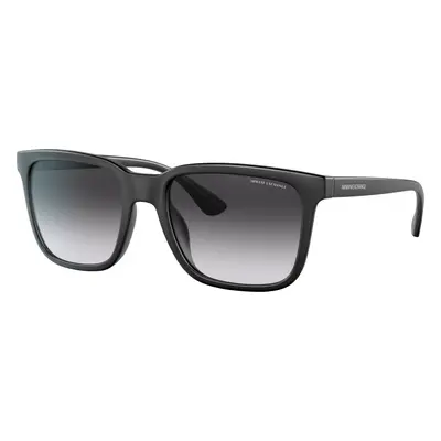 Armani Exchange Man Sunglass AX4112SU - Frame color: Matte Black, Lens color: Grey Gradient Blu