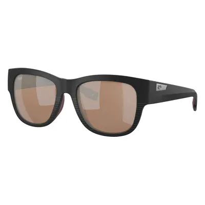 Costa Woman Sunglass 6S9084 Caleta - Frame color: Net Black, Lens color: Copper Silver Mirror