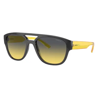 Arnette Man Sunglass AN4327 Mew2 - Frame color: Transparent Grey, Lens color: Yellow/Dark Grey