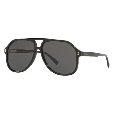 Gucci Unisex Sunglass GG1042S - Frame color: Black, Lens color: Grey