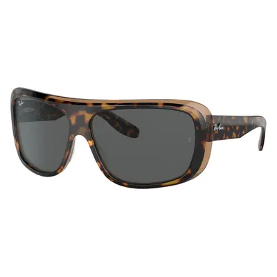 Ray-Ban Unisex Sunglass RB2196 Blair - Frame color: Havana On Transparent Brown, Lens color: Da