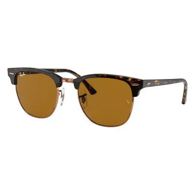 Ray-Ban Unisex Sunglass RB3016 Clubmaster Classic - Frame color: Havana, Lens color: B-15 Brown