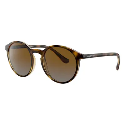 Sunglass Hut Collection Unisex Sunglass HU2019 - Frame color: Havana, Lens color: Polar Brown G