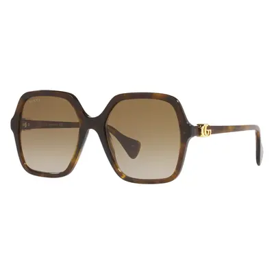 Gucci Woman Sunglass GG1072S - Frame color: Brown, Lens color: Brown