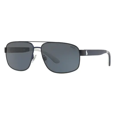 Polo Ralph Lauren Man Sunglass PH3112 - Frame color: Matte Navy Blue, Lens color: Grey