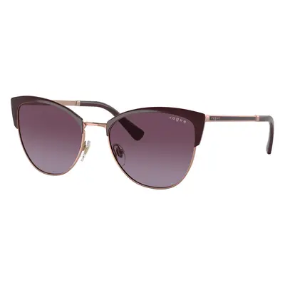 Vogue Eyewear Woman Sunglass VO4251S - Frame color: Top Bordeaux/Rose Gold, Lens color: Gradien