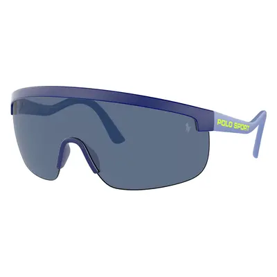 Polo Ralph Lauren Man Sunglass PH4156 - Frame color: Matte Blue, Lens color: Blue