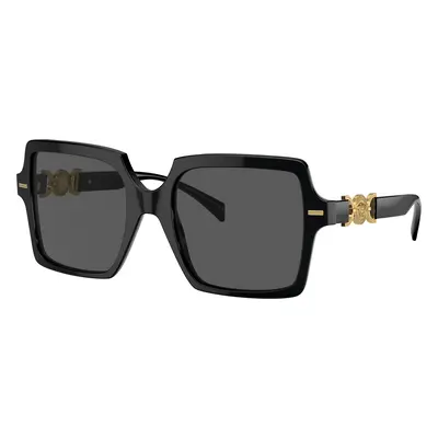 Versace Woman Sunglass VE4441 - Frame color: Black, Lens color: Dark Grey