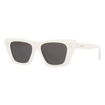 Celine Woman Sunglass CL40187I - Frame color: Ivory, Lens color: Grey