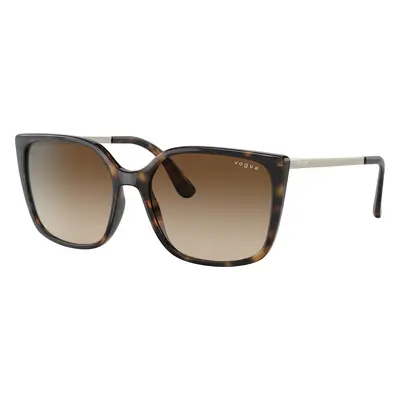 Vogue Eyewear Woman Sunglass VO5353S - Frame color: Dark Havana, Lens color: Brown Gradient