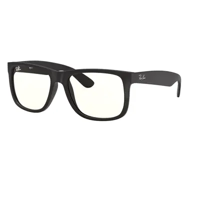 Ray-Ban Man Sunglass RB4165 Justin Clear - Frame color: Rubber Black, Lens color: Clear