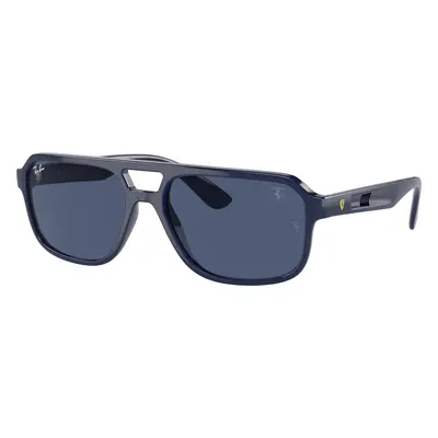 Ray-Ban Unisex Sunglass RB4414M Scuderia Ferrari Collection - Frame color: Blue, Lens color: Da