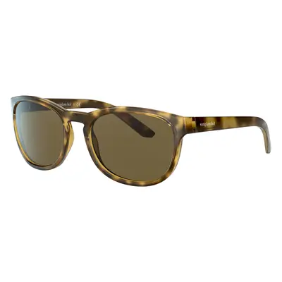 Sunglass Hut Collection Unisex Sunglass HU2015 - Frame color: Havana, Lens color: Dark Brown