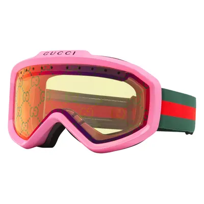 Gucci Unisex Sunglass GG1210S - Frame color: Pink, Lens color: Yellow