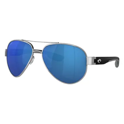 Costa Unisex Sunglass 6S4010 South Point - Frame color: Palladium, Lens color: Blue Mirror