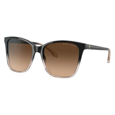 Ralph Lauren Woman Sunglass RL8201 - Frame color: Shiny Gradient Black/Transparent Beige, Lens 