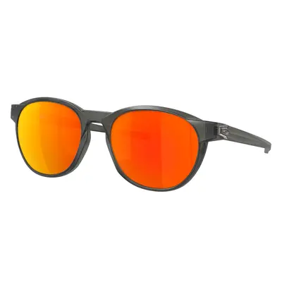 Oakley Man Sunglass OO9126 Reedmace - Frame color: Matte Grey Smoke, Lens color: Prizm Ruby Pol