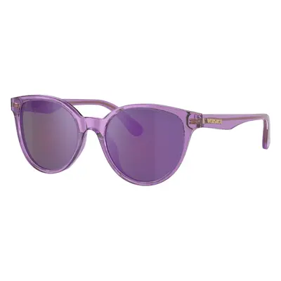 Versace Unisex Sunglass VK4427U Kids - Frame color: Lilac Glitter, Lens color: Grey Mirror Viol