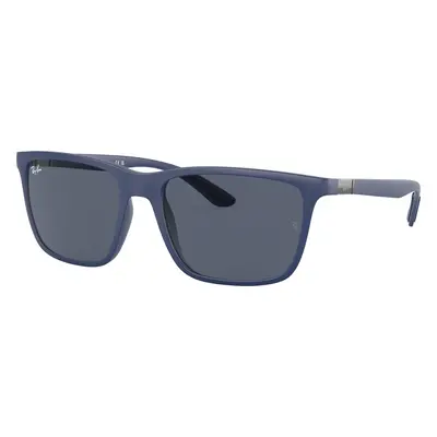 Ray-Ban Man Sunglass RB4385 - Frame color: Blue, Lens color: Dark Grey