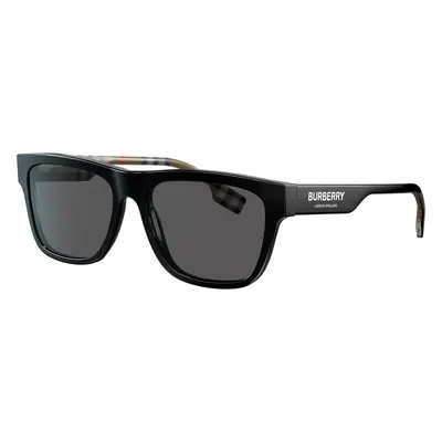 Burberry Man Sunglass BE4293 - Frame color: Black, Lens color: Polarized Grey