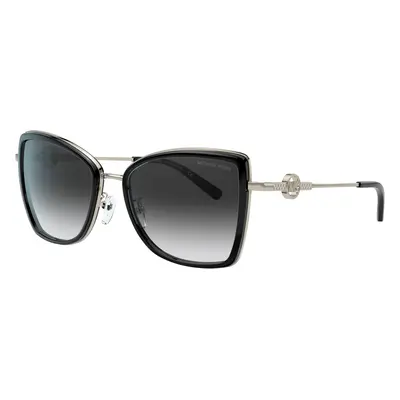 Michael Kors Woman Sunglass MK1067B Corsica - Frame color: Light Gold/Black, Lens color: Dark G