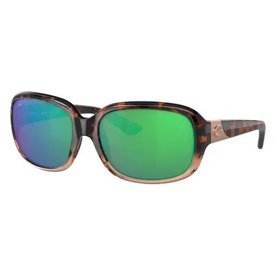 Costa Woman Sunglass 6S9041 Gannet - Frame color: Shiny Tortoise Fade, Lens color: Green Mirror