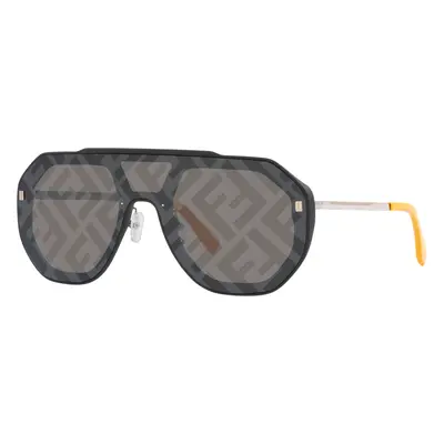 Fendi Unisex Sunglass FE40006U - Frame color: Black, Lens color: Grey