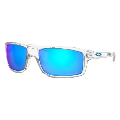 Oakley Man Sunglass OO9449 Gibston - Frame color: Polished Clear, Lens color: Prizm Sapphire