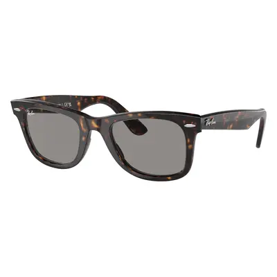 Ray-Ban Unisex Sunglass RB2140 Original Wayfarer Classic - Frame color: Havana, Lens color: Gre