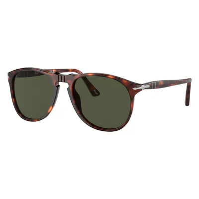 Persol Man Sunglass PO9649S - Frame color: Havana, Lens color: Green