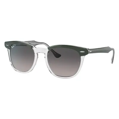 Ray-Ban Unisex Sunglass RB2298 Hawkeye - Frame color: Green On Transparent, Lens color: Grey