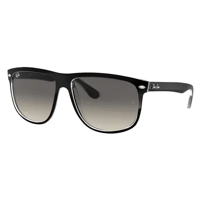 Ray-Ban Man Sunglass RB4147 Boyfriend - Frame color: Black On Transparent, Lens color: Grey Gra