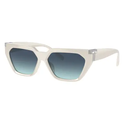 Tiffany & Co. Woman Sunglass TF4205U - Frame color: Ivory, Lens color: Azure Gradient Blue