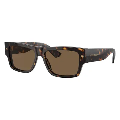 Dolce&Gabbana Man Sunglass DG4451 - Frame color: Havana, Lens color: Dark Brown